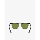 Ray-Ban RB3875 Wayfarer square metal sunglasses, UK version