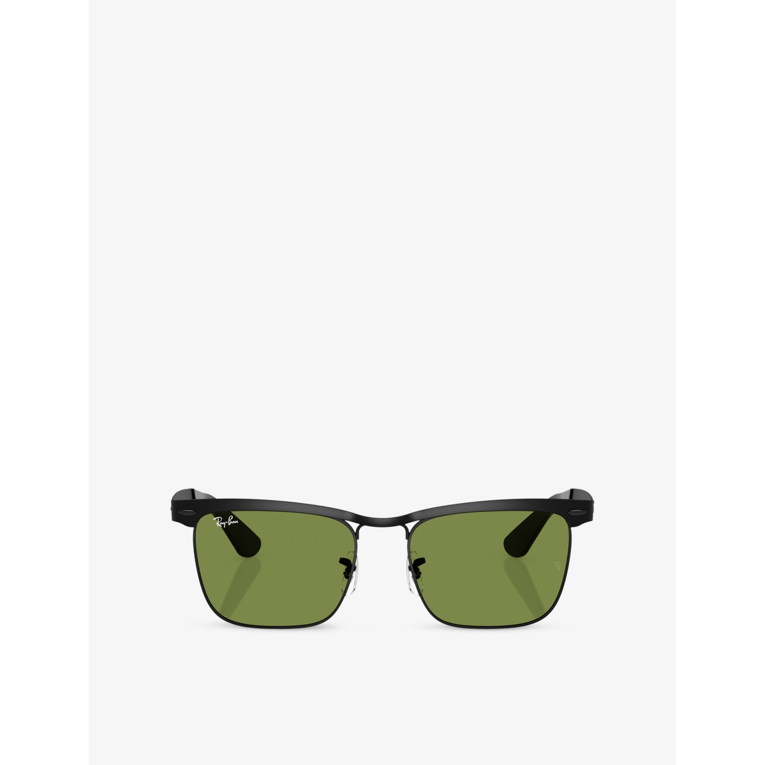 Ray-Ban RB3875 Wayfarer square metal sunglasses, UK version