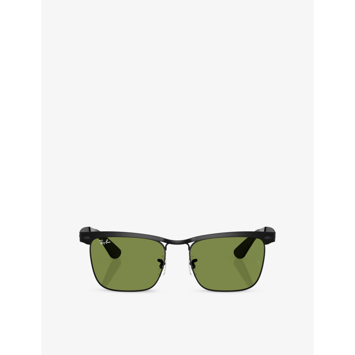 Ray-Ban RB3875 Wayfarer square metal sunglasses, UK version