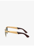 Ray-Ban sunglasses Wayfarer RB3875 metal frame, UK version