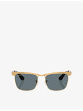 Ray-Ban sunglasses Wayfarer RB3875 metal frame, UK version