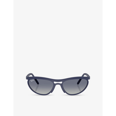 selfridges Ray-Ban RB4453 Pillow-Frame Peek Sunglasses- Buy online at McGrocer