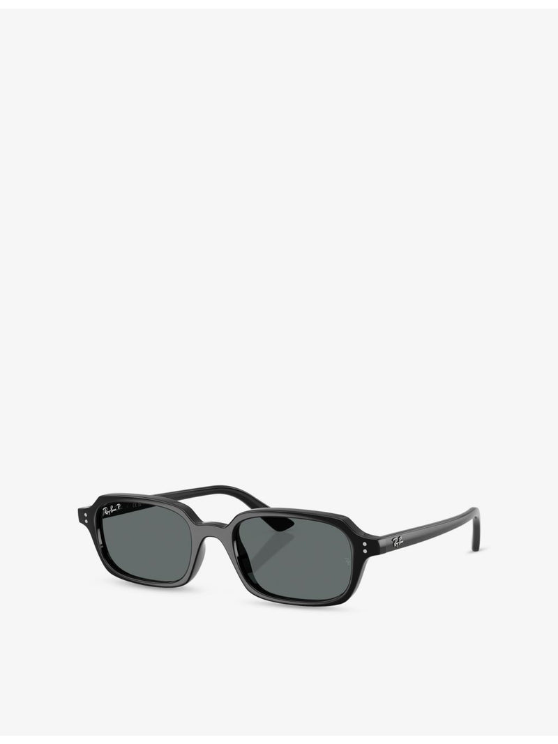 Ray-Ban RB4455 Zuri pillow-frame sunglasses with polyamide lenses, UK version