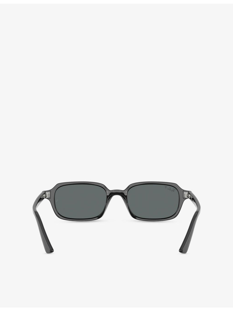 Ray-Ban RB4455 Zuri pillow-frame sunglasses with polyamide lenses, UK version