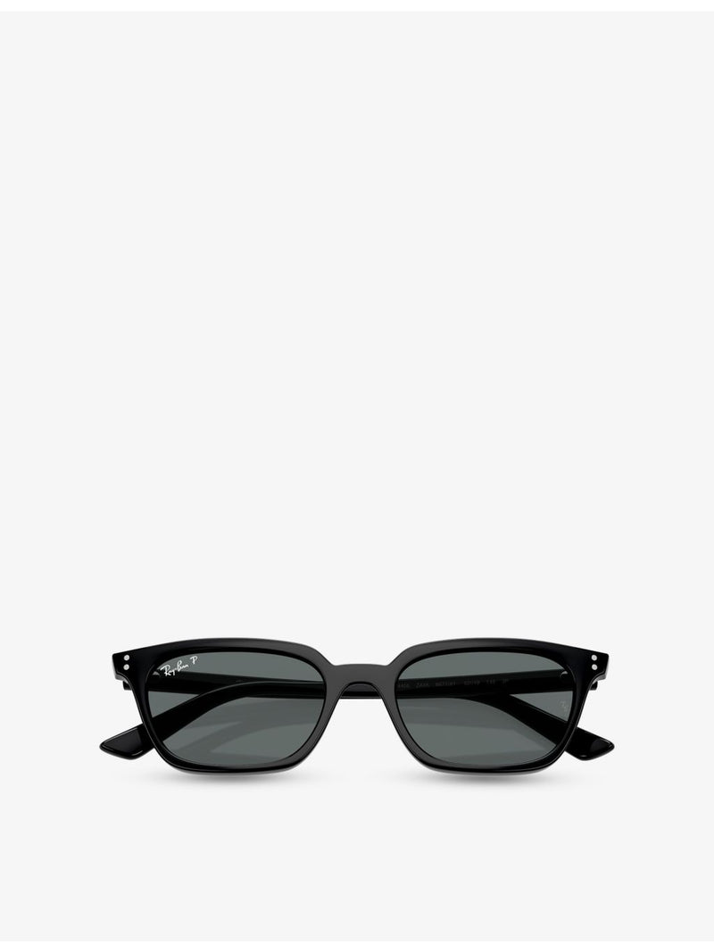Ray-Ban RB4456 Zaya pillow-frame injected sunglasses, UK version