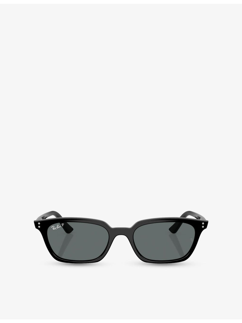 Ray-Ban RB4456 Zaya pillow-frame injected sunglasses, UK version