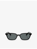 Ray-Ban RB4456 Zaya pillow-frame injected sunglasses, UK version