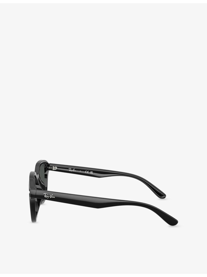 Ray-Ban square-frame nylon sunglasses 65mm, imported from the UK