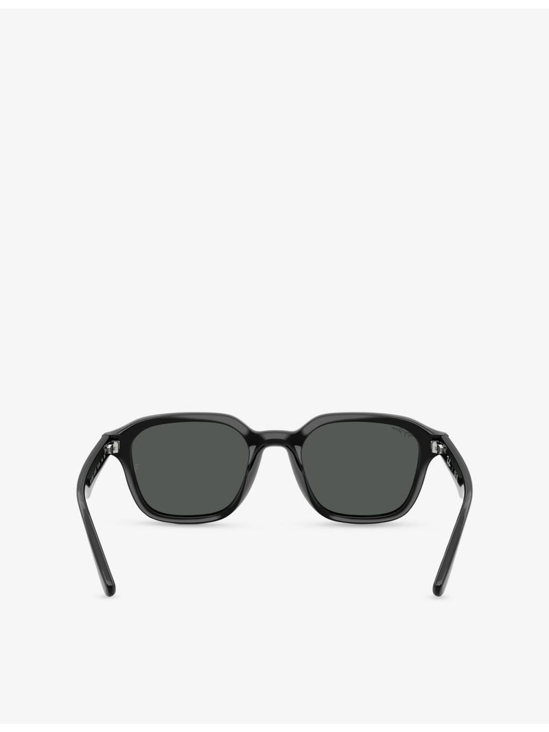 Ray-Ban square-frame nylon sunglasses 65mm, imported from the UK