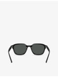 Ray-Ban square-frame nylon sunglasses 65mm, imported from the UK