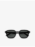 Ray-Ban square-frame nylon sunglasses 65mm, imported from the UK