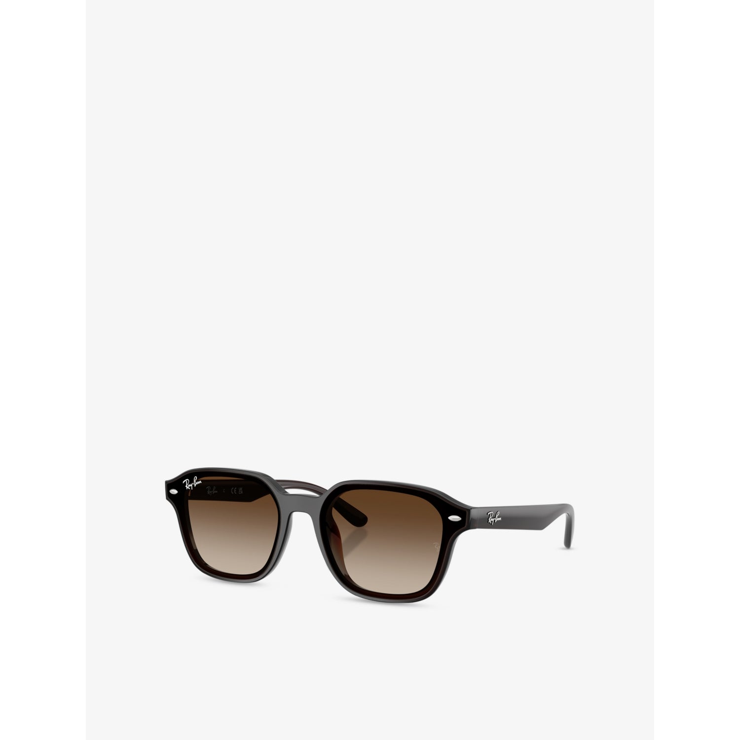 Ray-Ban square-frame nylon sunglasses RB4458D, imported from the UK