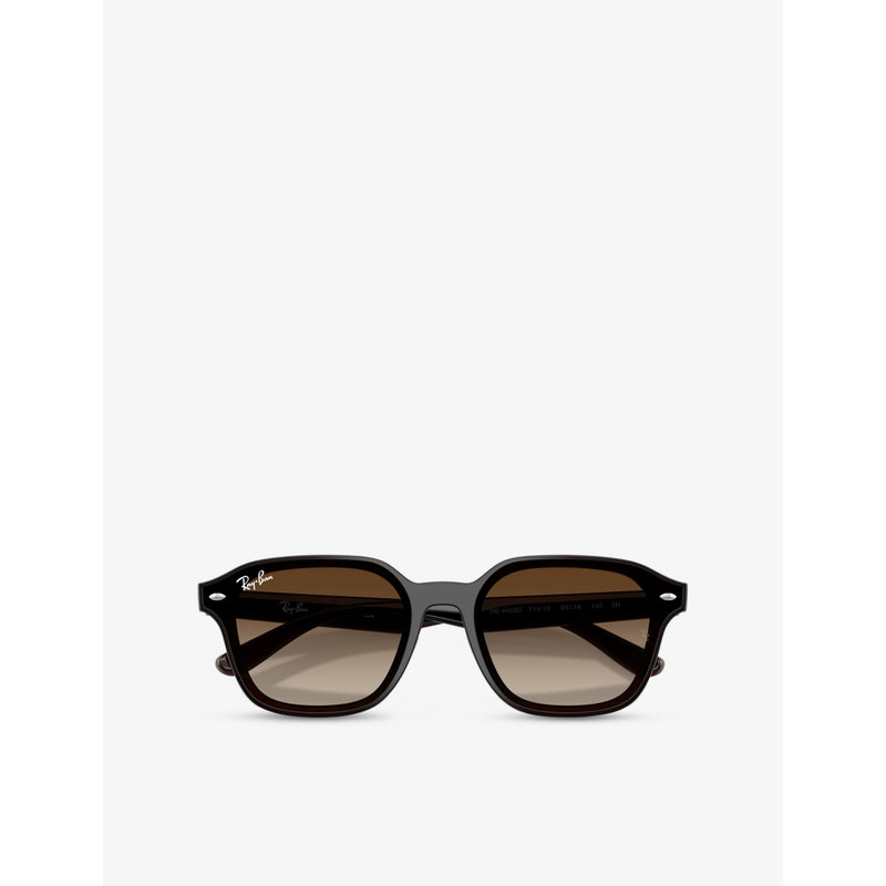 Ray-Ban square-frame nylon sunglasses RB4458D, imported from the UK