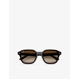 Ray-Ban square-frame nylon sunglasses RB4458D, imported from the UK
