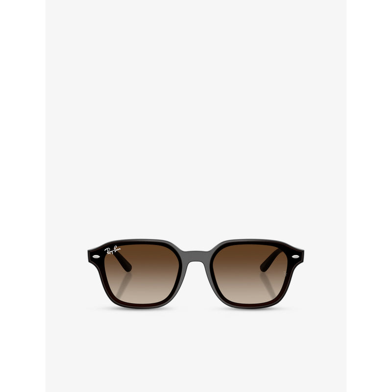 Ray-Ban square-frame nylon sunglasses RB4458D, imported from the UK