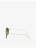 Ray-Ban round-frame metal sunglasses RBR0103S (British brand)