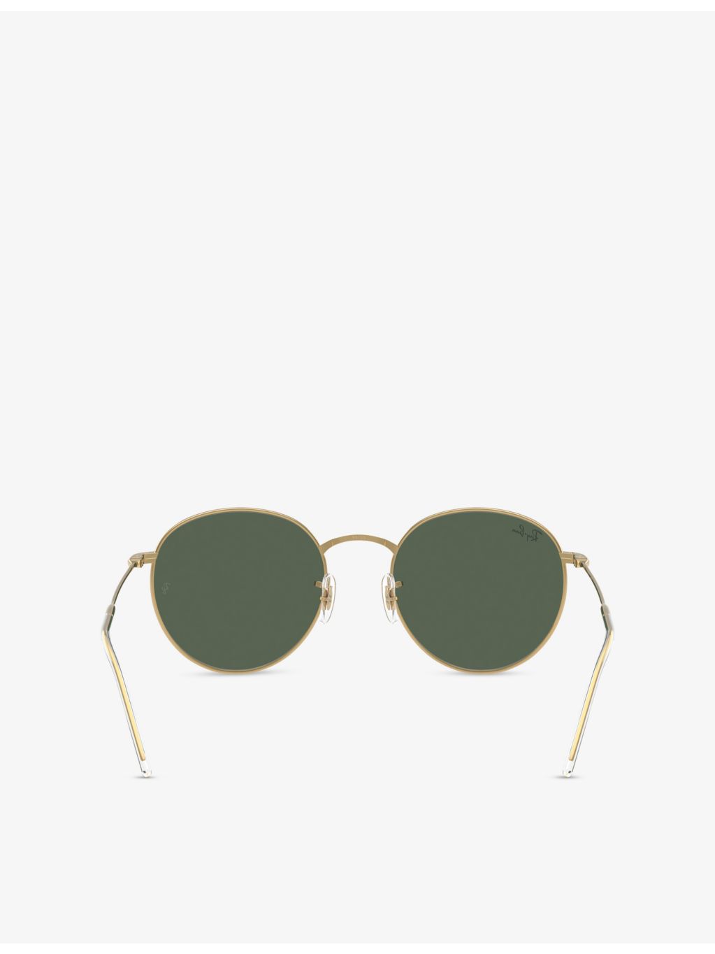 Ray-Ban round-frame metal sunglasses RBR0103S (British brand)