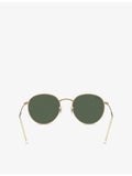 Ray-Ban round-frame metal sunglasses RBR0103S (British brand)