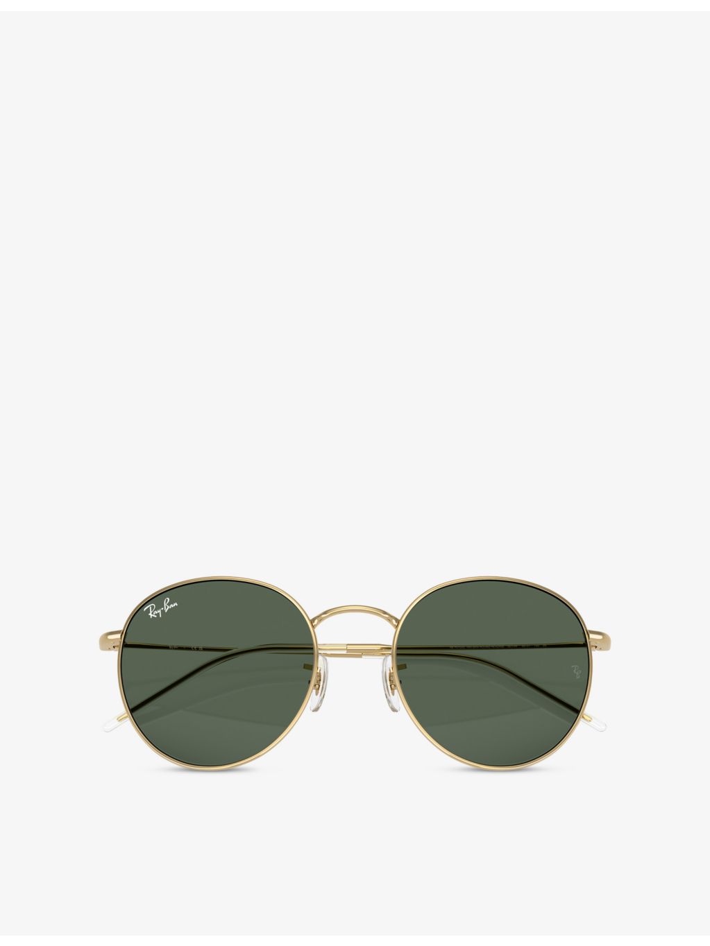 Ray-Ban round-frame metal sunglasses RBR0103S (British brand)