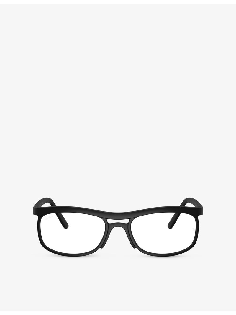 Ray-Ban RX7254 pillow-frame optical glasses, UK version