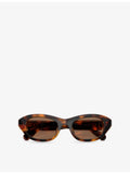 Swarovski cat-eye acetate sunglasses with crystal embellishment, UK version