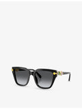 Swarovski SK6041 acetate sunglasses irregular frame 53mm, UK version