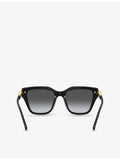 Swarovski SK6041 acetate sunglasses irregular frame 53mm, UK version