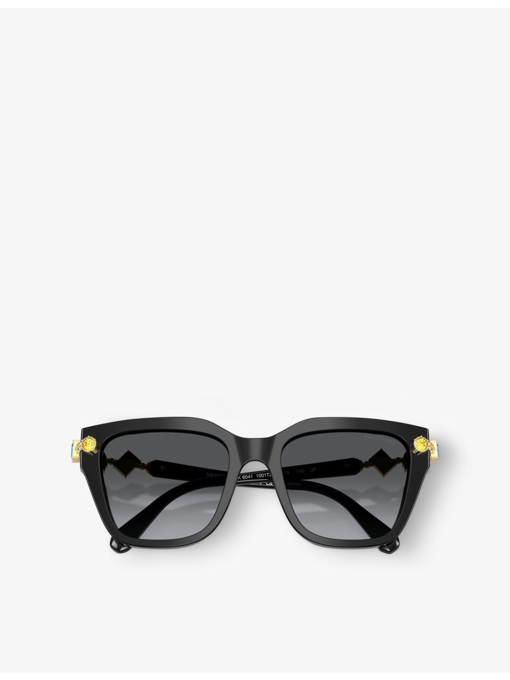Swarovski SK6041 acetate sunglasses irregular frame 53mm, UK version