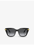 Swarovski SK6041 acetate sunglasses irregular frame 53mm, UK version