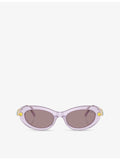 Swarovski sunglasses SK6042 oval frame, UK version
