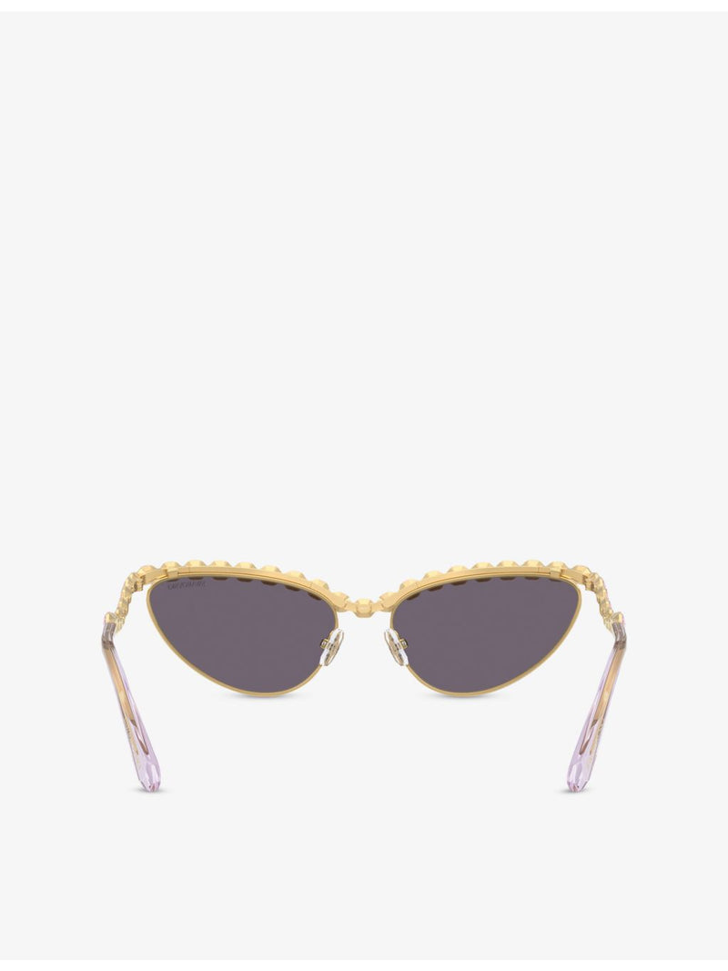 Swarovski cat-eye sunglasses SK7030, imported from the UK