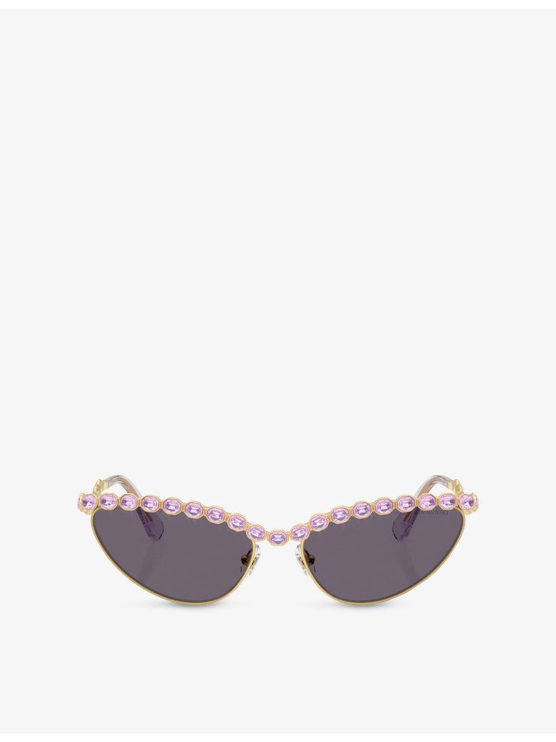 Swarovski cat-eye sunglasses SK7030, imported from the UK