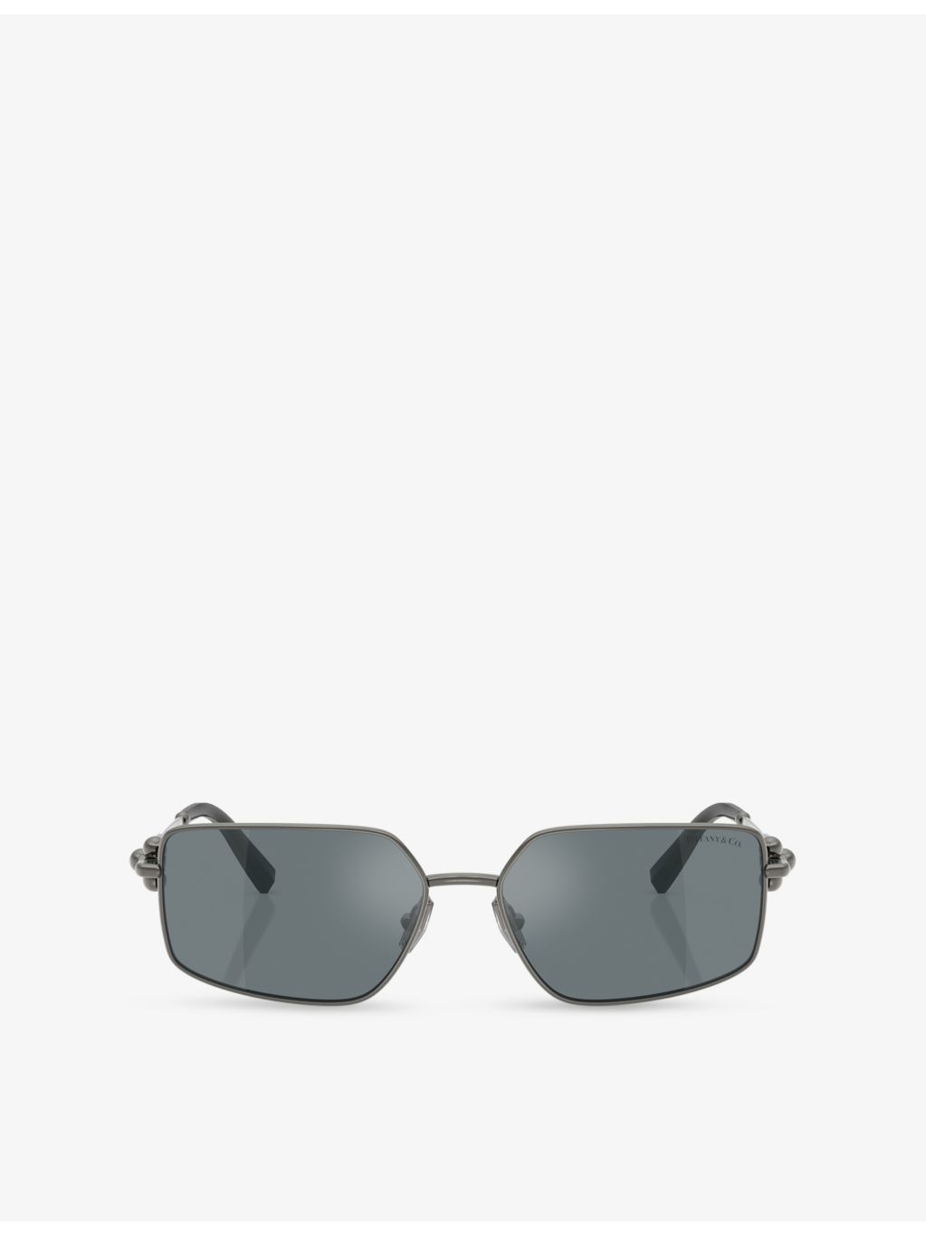 Tiffany & Co rectangle metal sunglasses TF3111, UK version