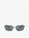 Tiffany & Co rectangle metal sunglasses TF3111, UK version