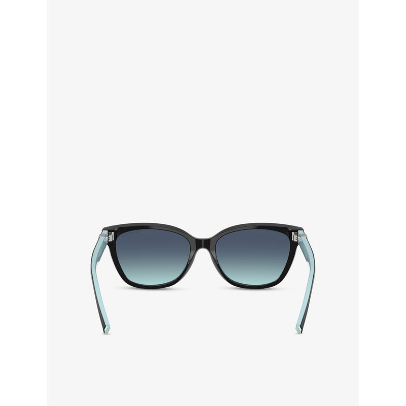 Tiffany & Co. cat-eye acetate sunglasses TF4237B, UK version