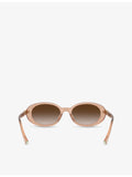 Tiffany & Co TF4242D round-frame acetate sunglasses, imported from the UK