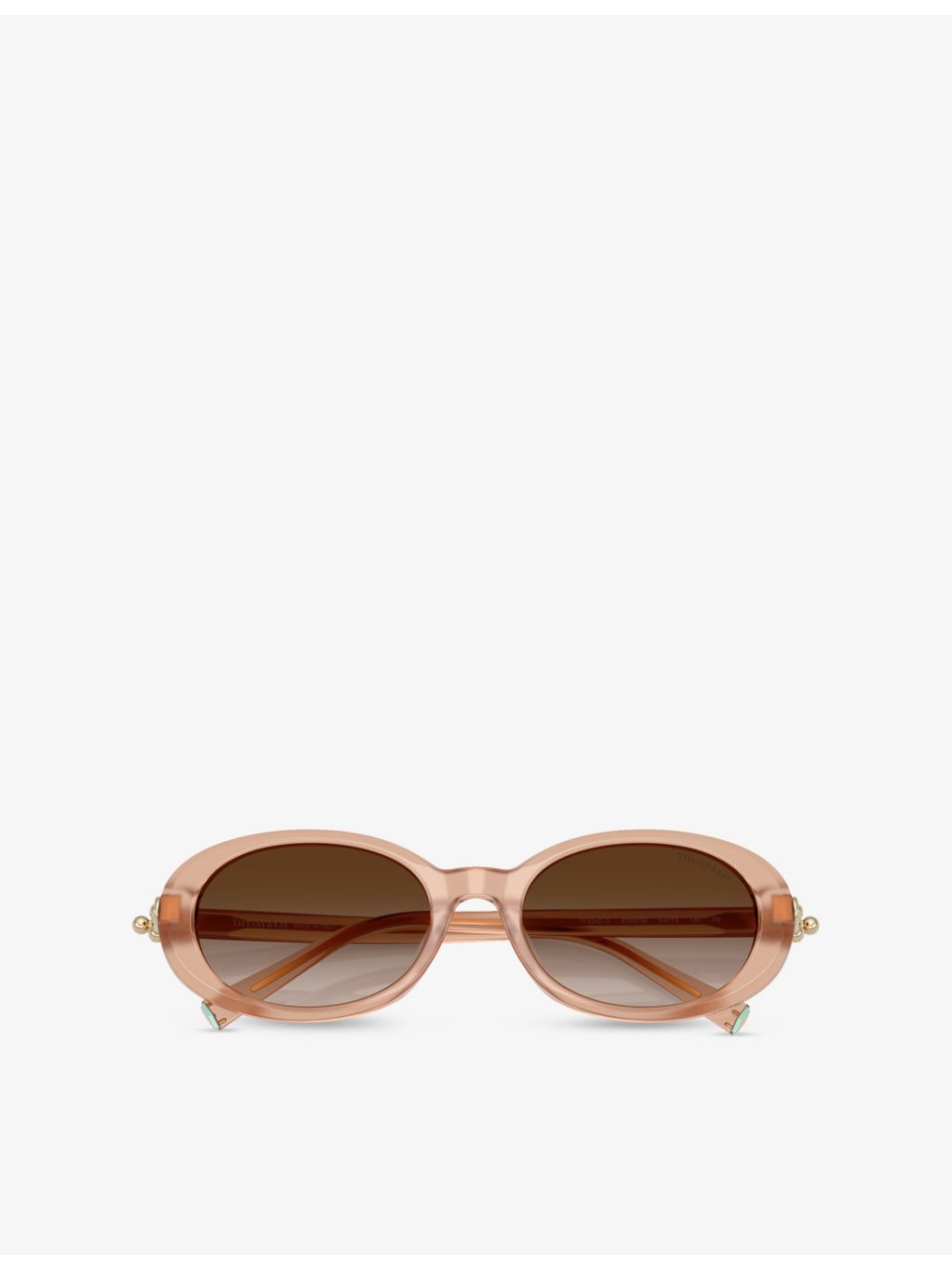Tiffany & Co TF4242D round-frame acetate sunglasses, imported from the UK