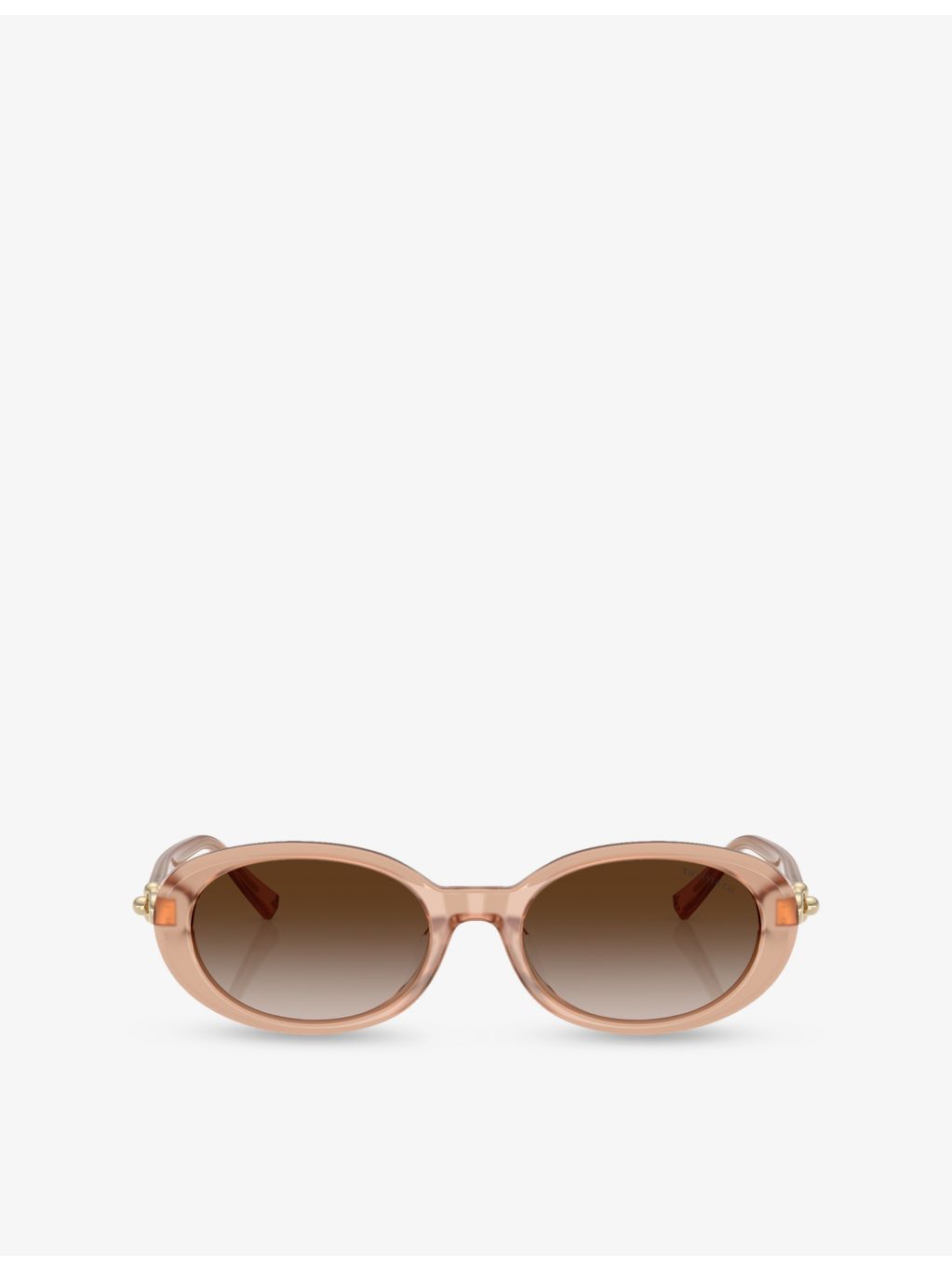 Tiffany & Co TF4242D round-frame acetate sunglasses, imported from the UK