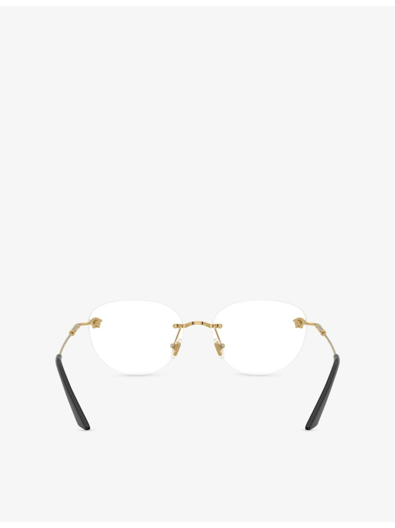 Versace round metal optical glasses VE1305 (British brand)