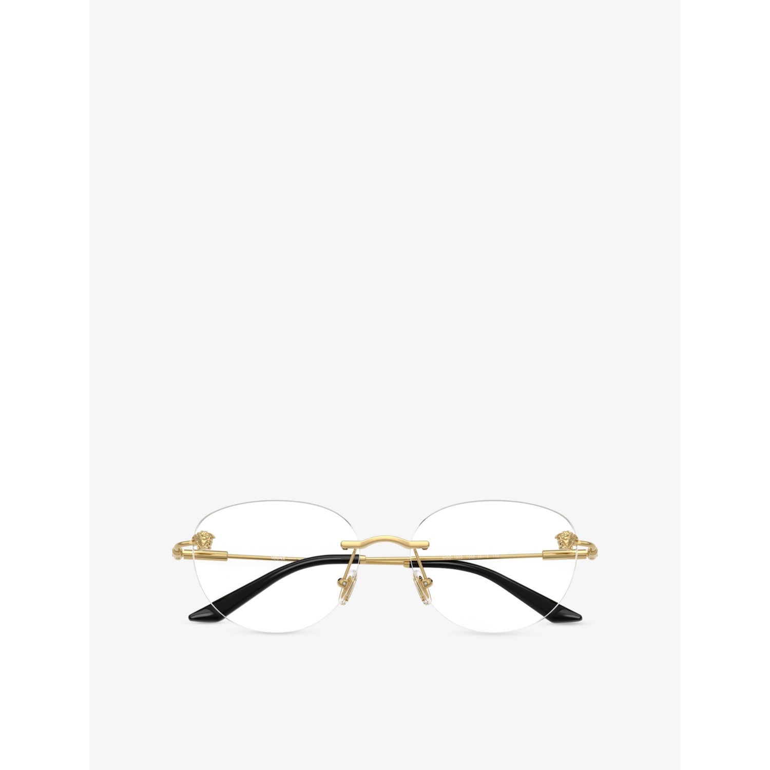 Versace round metal optical glasses VE1305 (British brand)