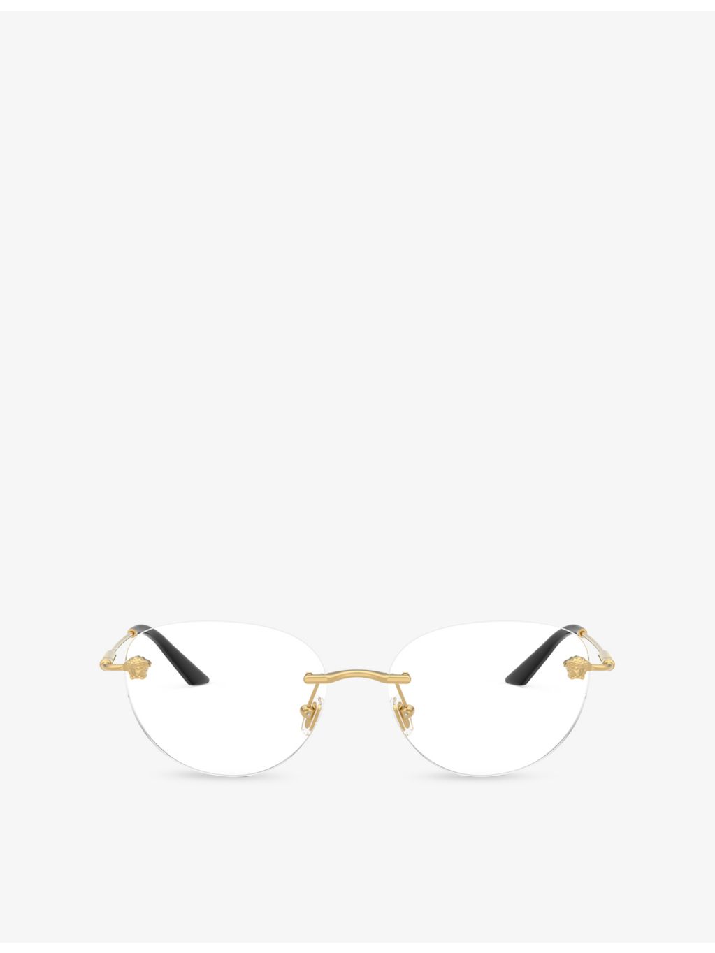 Versace round metal optical glasses VE1305 (British brand)