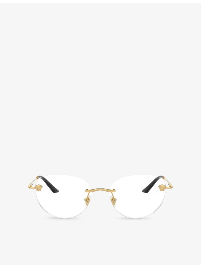 Versace round metal optical glasses VE1305 (British brand)