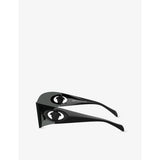 Versace VE2280 shield-frame metal sunglasses - British product