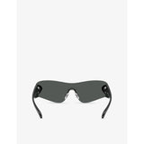 Versace VE2280 shield-frame metal sunglasses - British product