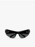 Versace VE2280 shield-frame metal sunglasses - British product