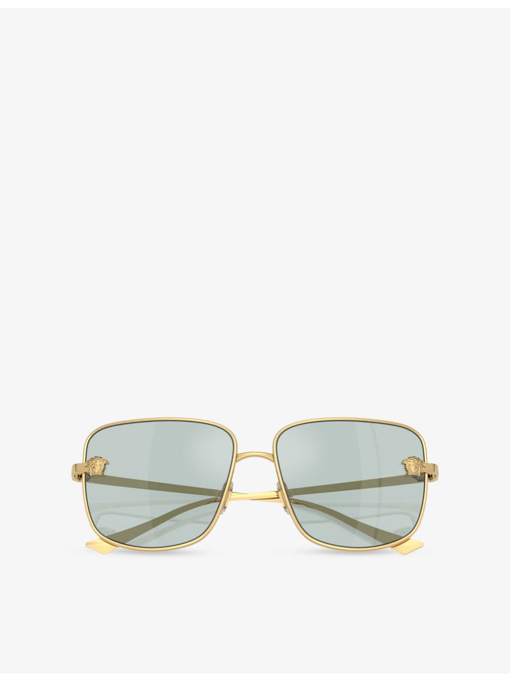 Versace VE2282 square-frame metal sunglasses (British brand)