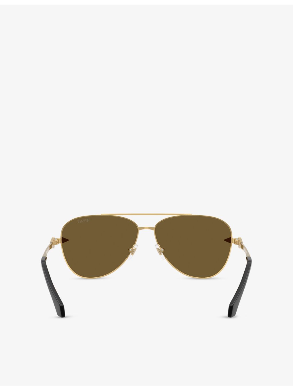 Versace VE2283 aviator sunglasses gold-tone metal - British product
