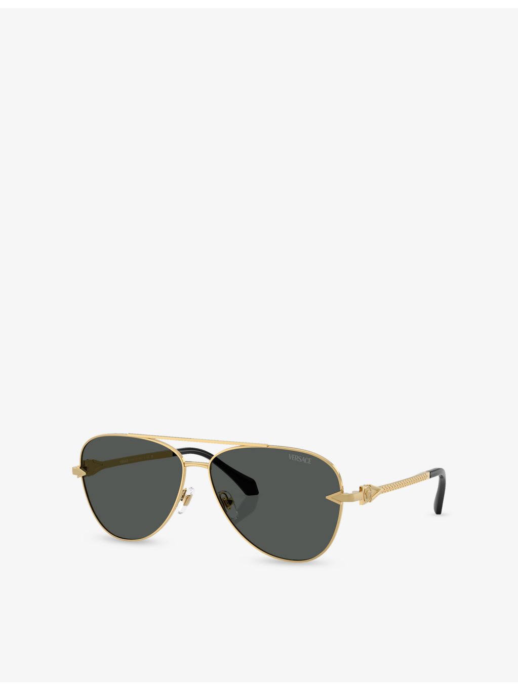 Versace aviator sunglasses gold-toned - British product