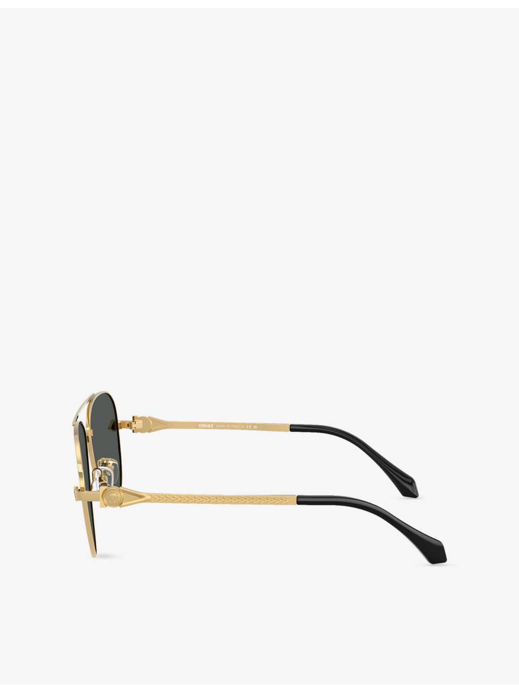 Versace aviator sunglasses gold-toned - British product