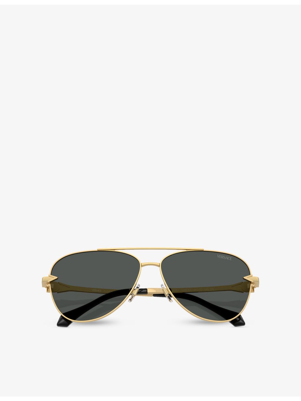 Versace aviator sunglasses gold-toned - British product